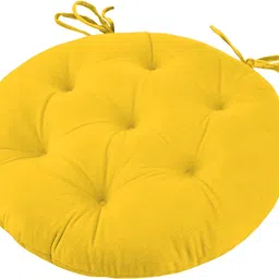 kioni Round Chair Cushion Seat Pad For Outdoor, Dining, Home, Office, 16 x 16 Inch Microfibre Solid Chair Pad Pack of 1-picture-27