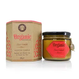 Desi Gulab - Rose Organicscented Candle by Song of India image 2