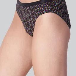 LYRA Pack Of 6 Assorted Floral Printed Bikini Briefs image 2