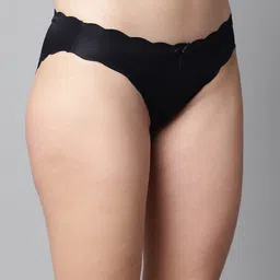 PrettyCat Seamless Bikini Briefs PC-PA-6097-BLK-S image 3