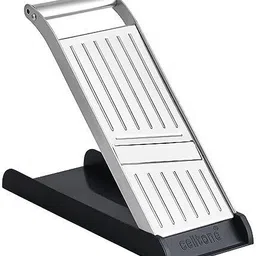 celltone Stainless Steel Flat Vegetable Slicer with Stand Container Kitchen Tool Set-picture-36