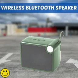 SACRO M406 (PORTABLE WIRELESS SPEAKER) Crystal Clear Sound With Long Life BatteryW338 5 W Bluetooth Laptop/Desktop Speaker-picture-38