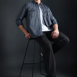 ducati Men Regular Fit Printed Casual Shirt image 2