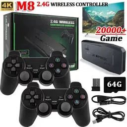 Wireless Retro Game Console, Plug & Play Video TV Game 4K Ultra HD Game Stick 25th Anniversary Edition-image-50