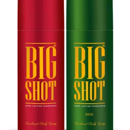 oscar Big Shot Red & Eros Body Spray Combo Pack of 2 Deodorant Spray - For Men-picture-11