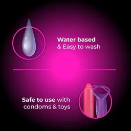 skore Strawberry Flavoured Lube | Skin Friendly | Easy To Wash Off | Water Based Lubricant image 3