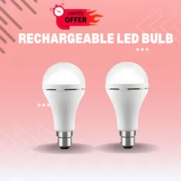 clairbell Rechargeable Emergency Bulb 12W Inverter Rechargebale Emergency Bulb_Pack_2SF387 3 hrs Bulb Emergency Light-picture-10