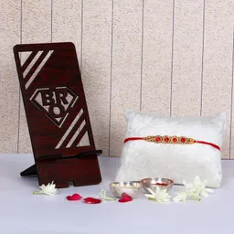 home delight Designer PhoneStand-01 Assorted Mobile Stand, Rakhi Set-picture-17