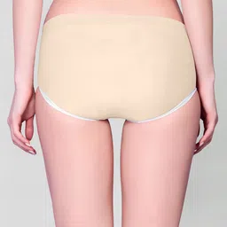 Flenzy Mid-Rise Seemless Hipster Briefs- GP112_SK image 4