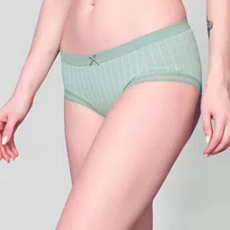 Flenzy Mid-Rise Seemless Hipster Briefs- GP107_G image 3