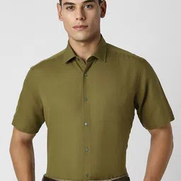Van Heusen Men Solid Casual Shirt-picture-10