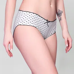Flenzy Mid-Rise Seemless Hipster Briefs- GP111_W image 5
