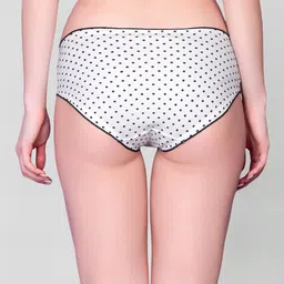 Flenzy Mid-Rise Seemless Hipster Briefs- GP111_W image 3