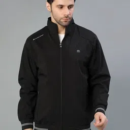 v-mart Men Solid Bomber Jacket image 2