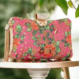 d'vine luxe Party Multicolor Clutch-picture-22