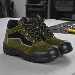 ozarro Steel Toe Suede Safety Shoe image 3