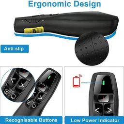 BTS Slide Changer Wireless Laser Presenter Presentation Remote Presenter with laser pointer Presenter image 3