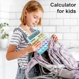 excecar DF-52KL0 12 Digit Desktop Colorful Calculator BasicCalculator image 2