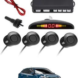 autofetch Universal 4 Black Reverse Parking Sensor-AF25N445 Universal 4 Black Reverse Parking Sensor-AF25N445 Parking Sensor-picture-13