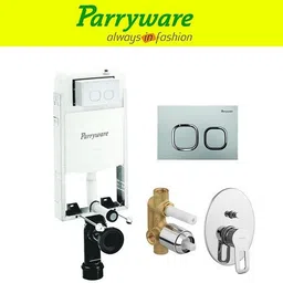 parryware Half Frame Concealed Cistern, with divater body upper Pluto set of 1 pic 216 Dual Flush Tank-picture-31