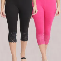 bamboo breeze Women Multicolor Capri-picture-36