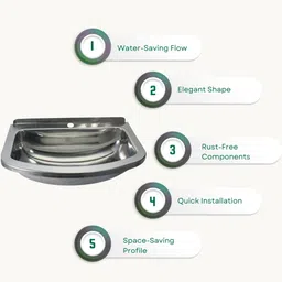 renott Stainless Steel Renottwash basin With P.V.C Coupling And P.V.C Waste Pipe (21*14*8)inch Vessel Sink-picture-42