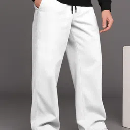 tripr Men Night Suit Set Black, White Solid image 5