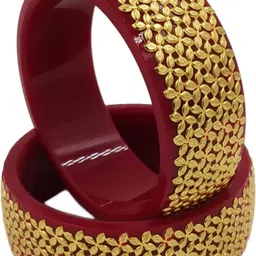tanvi j Plastic Gold-plated Shakha Pola-picture-12