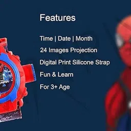 ub toys 24 Image Projector Watch For Kids Spider Toy image 4