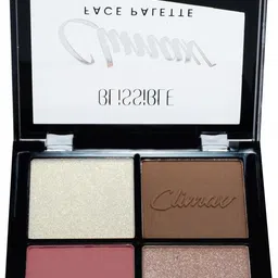 blissible Climax face palette with blush, contour and highlighter Shade 02-picture-23