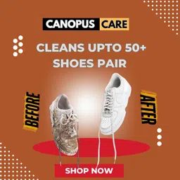 canopus care Sports & Sneaker Cleaner Kit 210 ml microfiber cloth Cleaner image 2