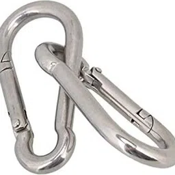 bloxn Rope Wire Attachment Equipment Gym Accessories Locking Carabiner image 2