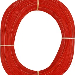 natureway Plastic Wire Roll for Wire Basket Making | Strong & Flexible Lined Plastic Wire Red Beading Wire-picture-38