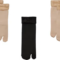 gujarish Women Solid Mid-Calf/Crew-picture-12