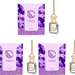 airganic Aroma Swing Combo Offer: Lavender |Pack 3| Car Freshener Diffuser-picture-11