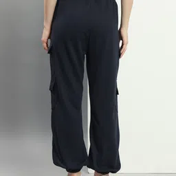 q-rious Women Comfort Fit Multicolor Cotton Blend Trousers image 4