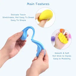 bestie toys Modelling clay Art Clay image 2