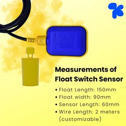 AMPEREUS Float switch sensor for R.o Plant ( floaty water level control PACK OF 4 ) Wired Sensor Security System image 2