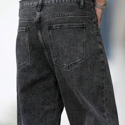 bold & blue Men Relaxed Fit Mid Rise Grey Jeans image 2