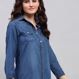 Monte Carlo Spread Collar Cotton Casual Shirt image 2