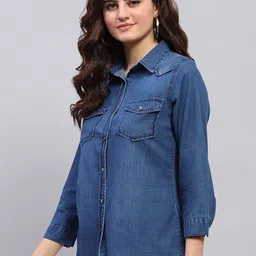 Monte Carlo Spread Collar Cotton Casual Shirt image 4