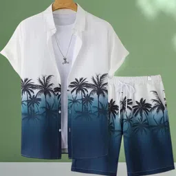 lemzodic Men Night Suit Set Multicolor Printed image 1