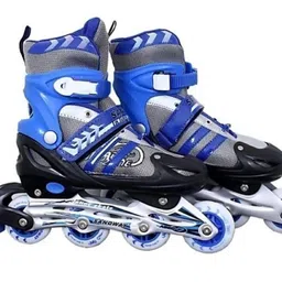 jeel Adjustable Inline Skates Roller Blades for Girls and Boys Size 6-9 UK In-line Skates - Size 6-9 UK image 3