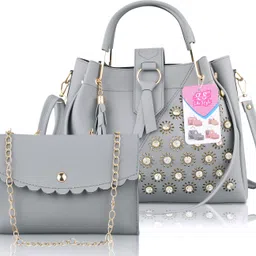 live fashion Women Grey Messenger Bag - Extra Spacious-picture-30