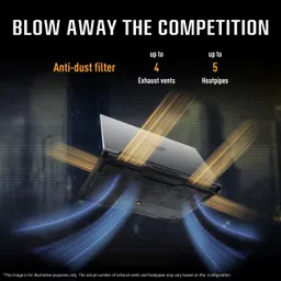 ASUS TUF Gaming F16 Intel Core 5 210H - (16 GB/512 GB SSD/Windows 11 Home/4 GB Graphics/NVIDIA GeForce RTX 3050A/144 Hz) FX607VB-RL087WS Gaming Laptop image 4