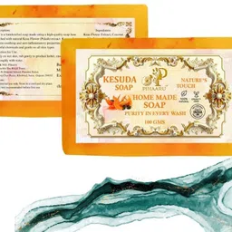 pihaaru Pack of 2 ,Herbal Kesuda Soap – Glowing Skin with Nature’s Touch (200g)[ image 1