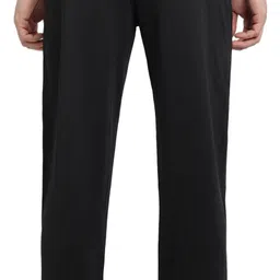 shrey Men Solid Black Track Pants image 2