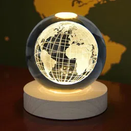 aipom Crystal Globe LED Table Lamp Table Lamp-picture-28