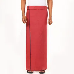GREEN TEE men color dhoti Solid Men Dhoti-picture-18