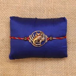 flipkart smartbuy Religious D1132_FSB Gold Finish, Pearl Chawal Roli Pack, Rakhi Set image 5